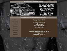 Tablet Screenshot of garage-dupont.be